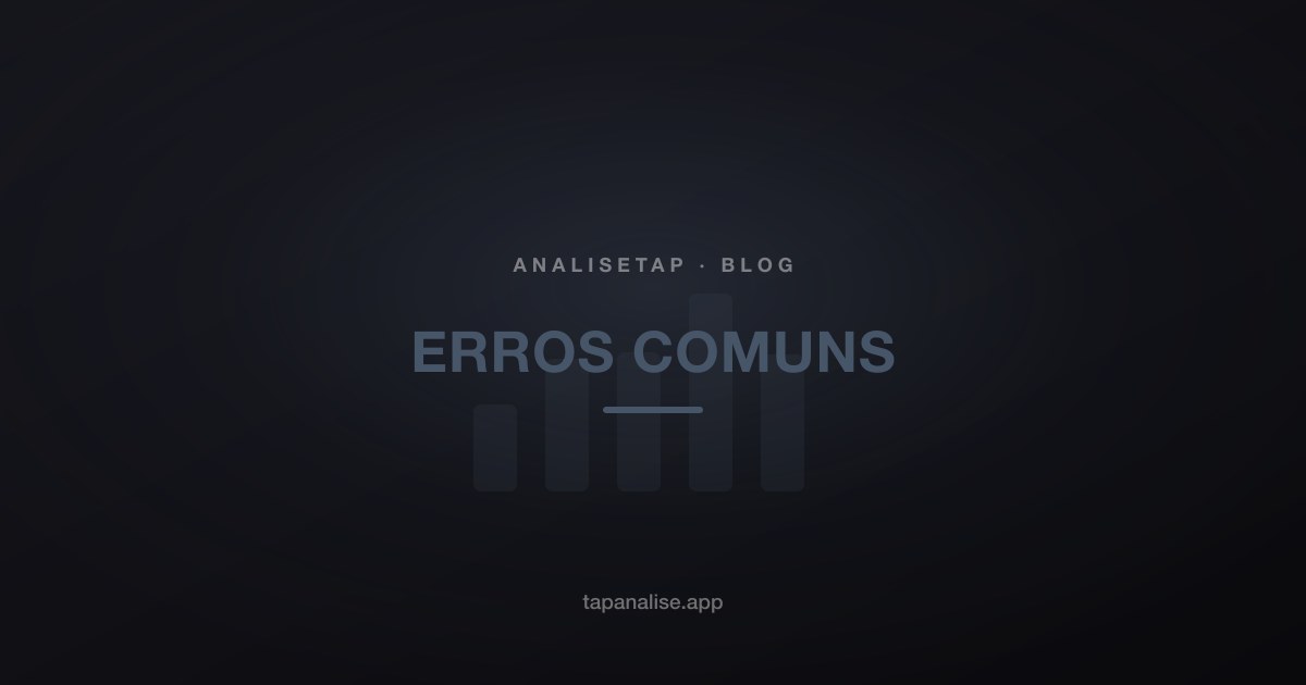 Erros comuns em pesquisa de mercado (e como evitar)