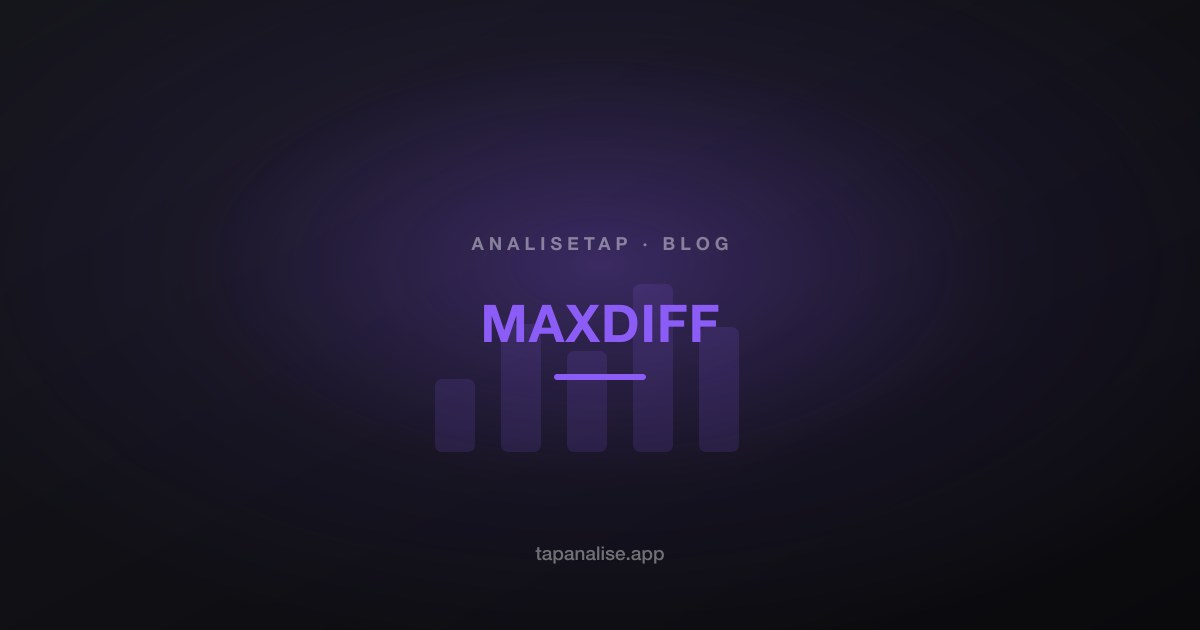 MaxDiff: como priorizar atributos em pesquisa