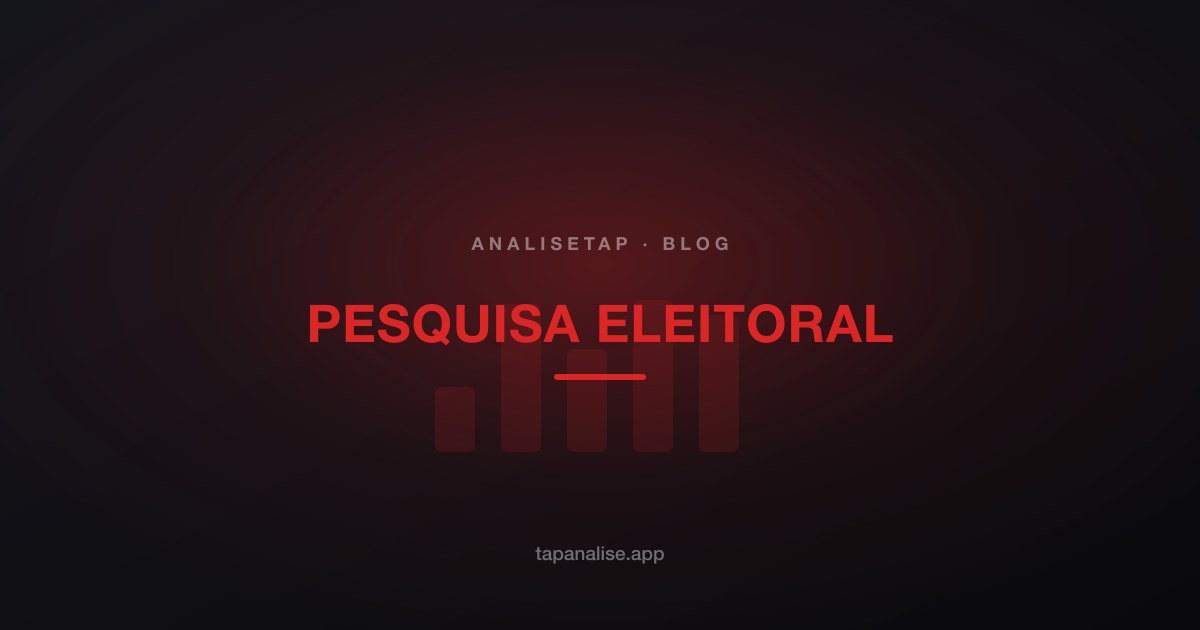 Pesquisa eleitoral: como tabular e interpretar os resultados