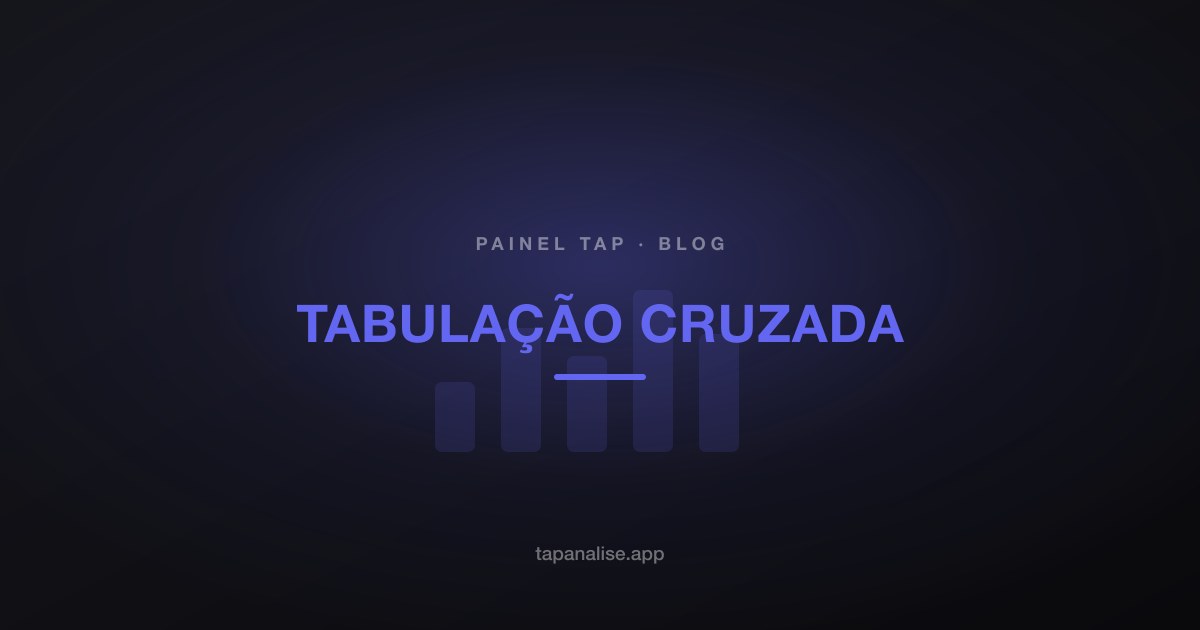 Tabulação cruzada: o que é e como fazer