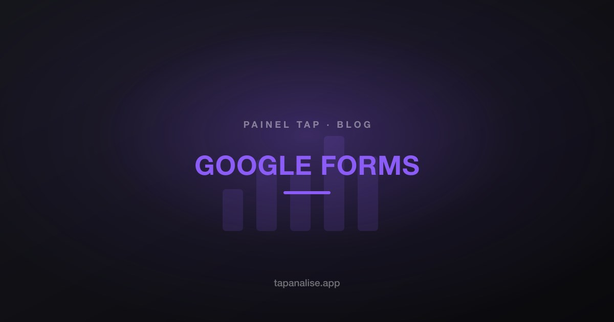 Como tabular uma pesquisa do Google Forms