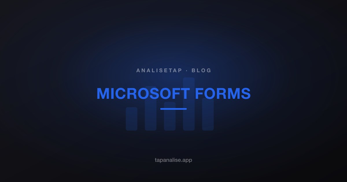 Como tabular pesquisa do Microsoft Forms (passo a passo)
